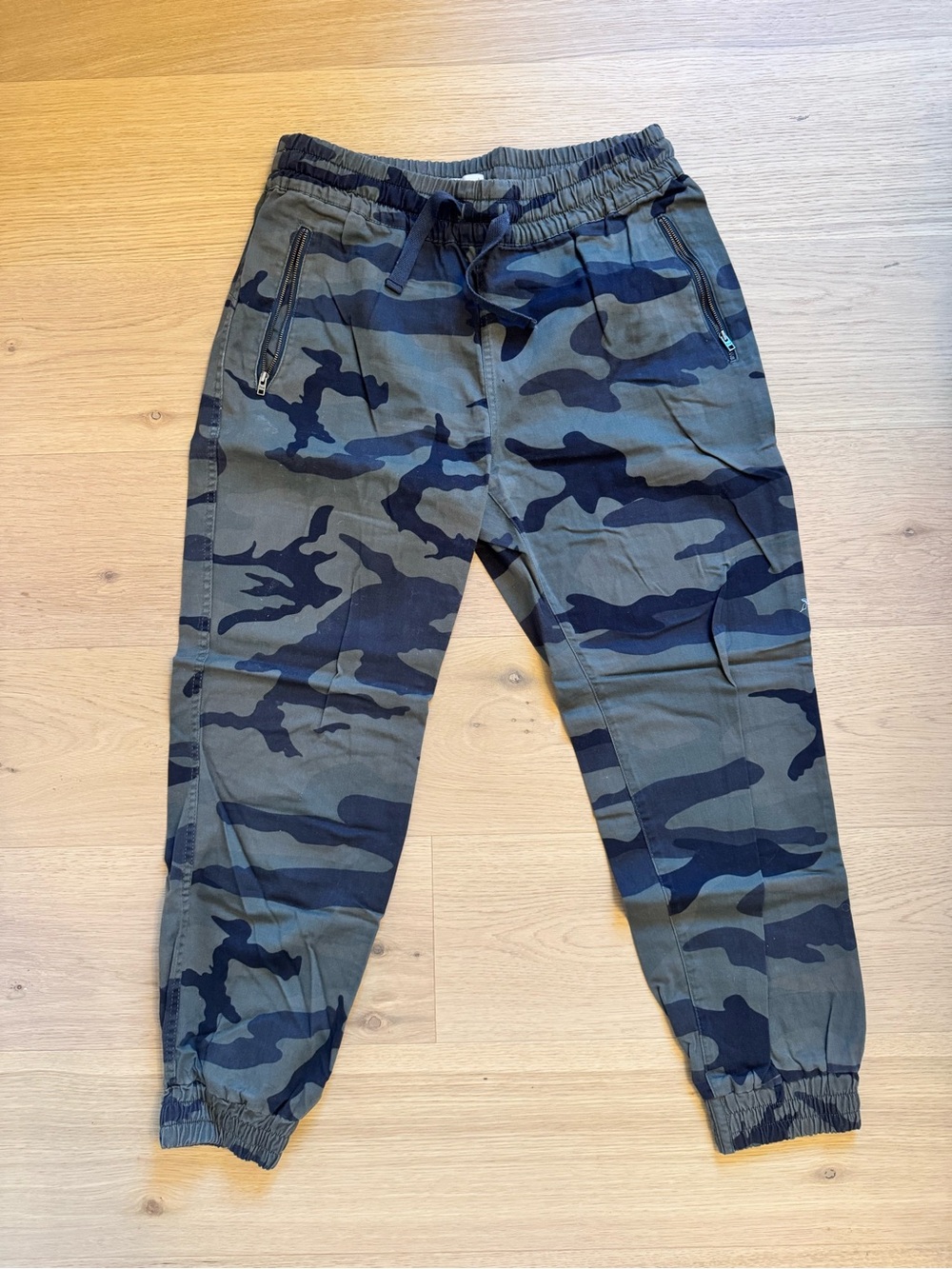 TNA Kids Olive & Black Camo Jogger Sweatpants